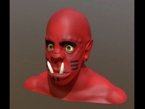 ork kafası 3D Model