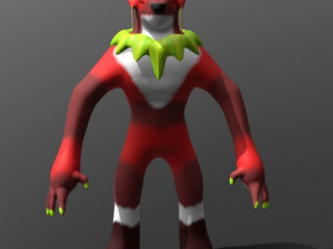shaman Model 3D