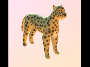 leopard - lion -pard 3D Модель