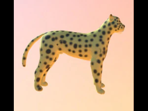leopard - lion -pard 3D Model
