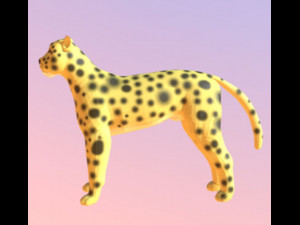 leopard - lion -pard 3D Модель