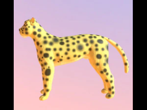 leopard - lion -pard 3D Model