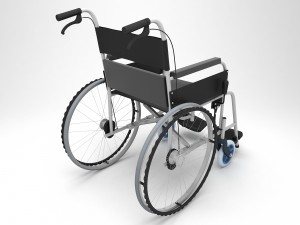 wheelchair 3D 模型