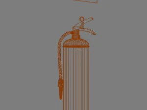 fire extinguisher 3D Model