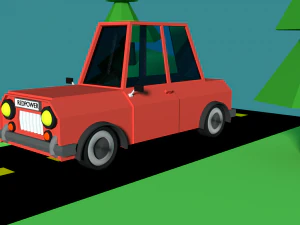 cartoon car 3D Model