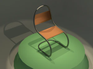 현대 의자 3D 모델