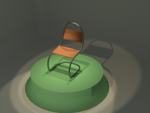 modern chair Model 3D