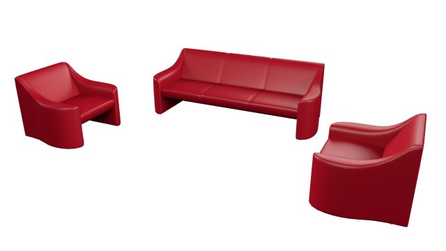 sofa v1 Modelo 3D .c4d .max .obj .3ds .fbx .stl .blend 