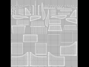 sof&aacute; v1 Modelo 3D