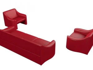sof&aacute; v1 Modelo 3D