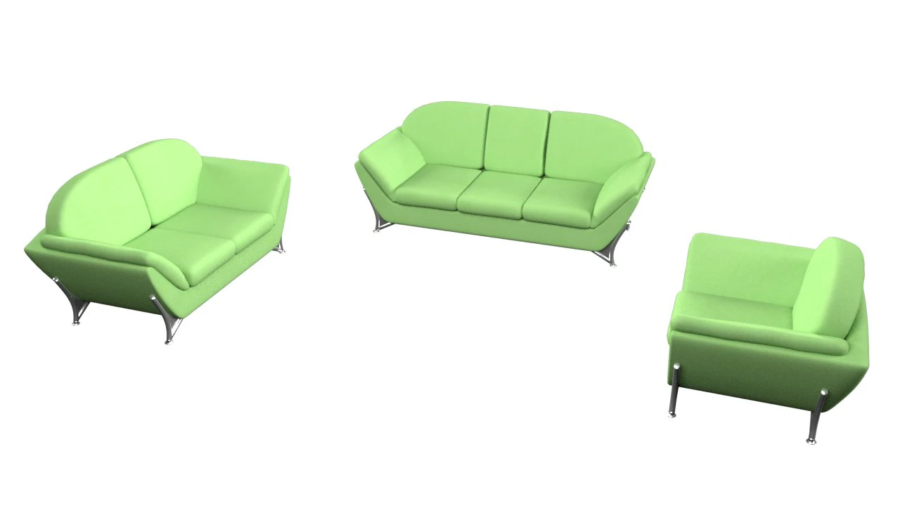 sofa v2 3D Model .c4d .max .obj .3ds .fbx .stl .blend 