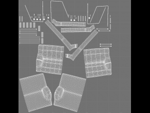 sofa v3 3D Model