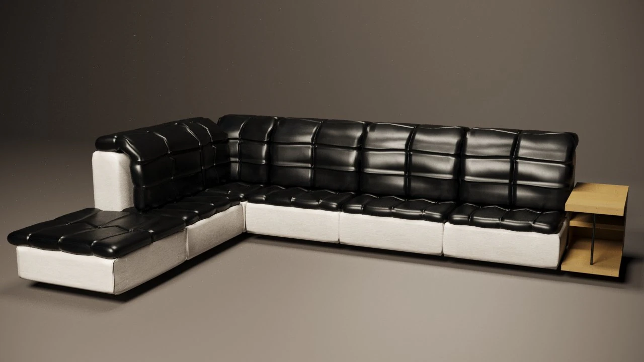 sofa 3D Model .c4d .max .obj .3ds .fbx .stl .blend 