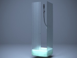 shower cabin Modello 3D