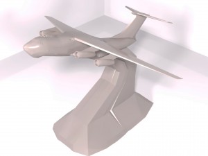 aircraft il-76 statuette 3D Print Model