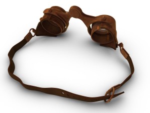 steampunk goggles Modelo 3D
