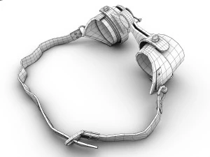 steampunk goggles 3D Model