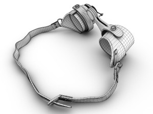 steampunk goggles Modelo 3D