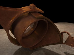 steampunk goggles Modelo 3D