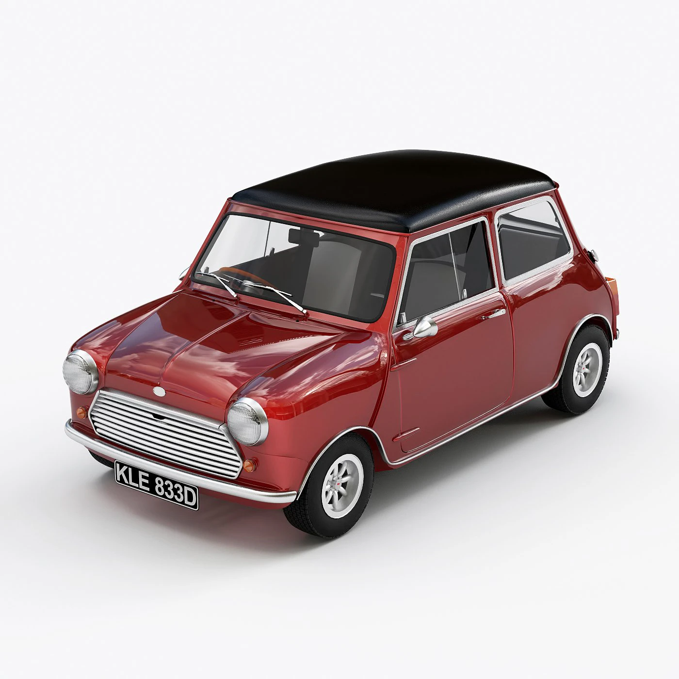 old car 3D Model .c4d .max .obj .3ds .fbx .stl .blend 