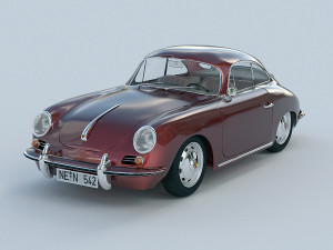 porsche 356c 3D 모델