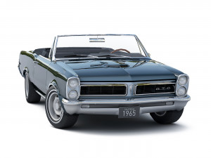 pontiac gto convertible 3D Model