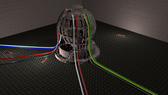 fusion reactor on the clear server to use as a power generator or as pumps  inreato de fuso no clear 3D Model in Other 3DExport