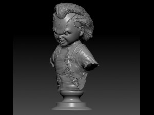 chucky 3D 프린트 모델
