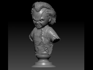 chucky 3Dプリントモデル