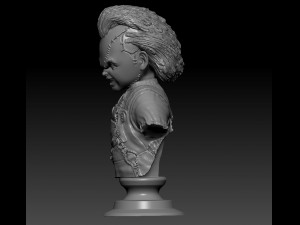chucky 3Dプリントモデル