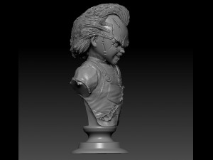 chucky 3Dプリントモデル
