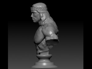 conan 3D 打印模型