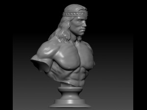 conan 3D 打印模型