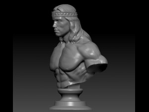 conan 3D 打印模型