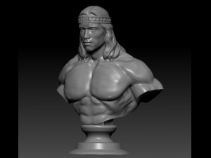 conan 3D 打印模型