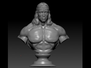 conan 3D 打印模型