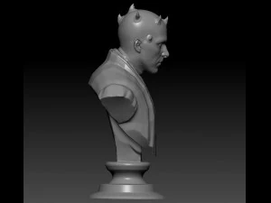 darth maul Model Cetak 3D