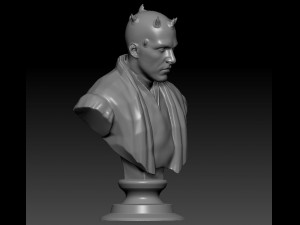 darth maul 3D 打印模型