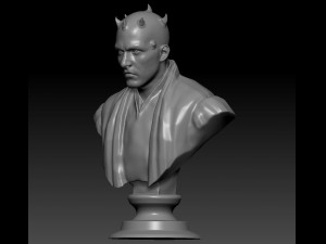darth maul 3D 打印模型