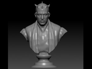 darth maul 3D 打印模型