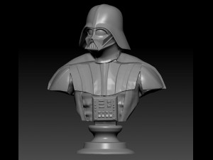 darthvader bust 3D Print Model