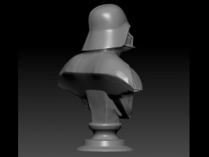 darthvader bust Model Cetak 3D