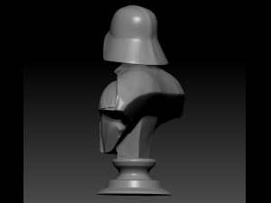 darthvader bust Model Cetak 3D
