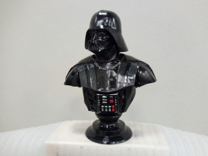 darthvader bust Model Cetak 3D