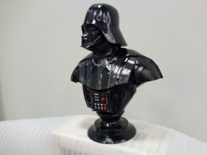 darthvader bust Model Cetak 3D