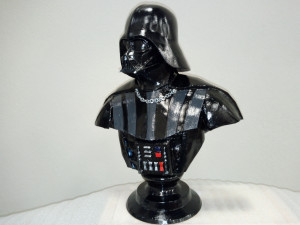 darthvader bust Model Cetak 3D