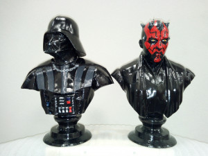 darthvader bust Model Cetak 3D