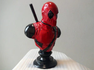 deadpool bust 3D Print Model