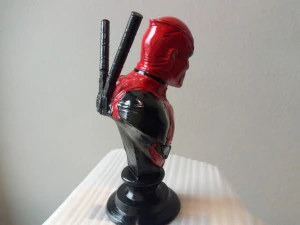 deadpool bust 3D Print Model