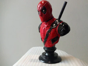 deadpool bust 3D Print Model